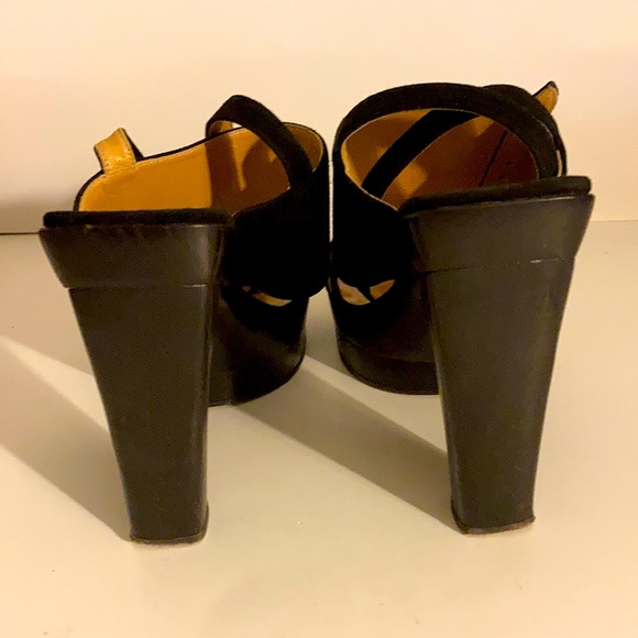 Hermès Ladies Suede Sandals 37 black EV287 - Picture 3 of 9